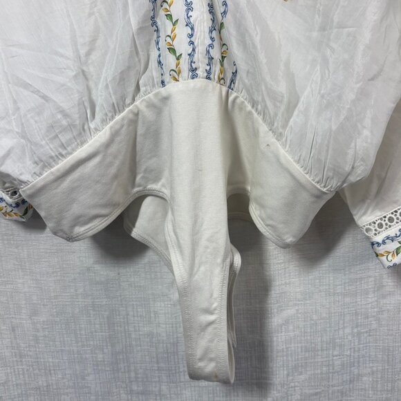 Farm Rio Sicily Dolman Sleeve Bodysuit, NWT, Medium - Picture 12 of 15